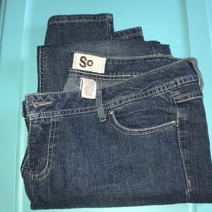 Gently used SO junior skinny Jeans